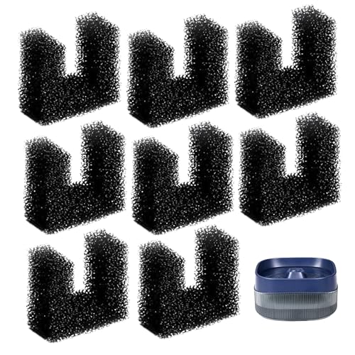 Filtros de esponja de repuesto para fuentes de agua para mascotas miniatura 1