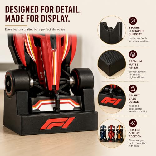 Image of 3-Pack Racing Car Vertical Display Stand for Model Cars