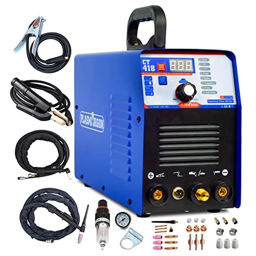 3 In 1 Combo TIG STICK/MMA Plasma Cutter-Tosense Cutting Machine 30A Air Plasma Cutter 120A TIG/MMA Welder Dual Voltage 110/220V Welding Machine