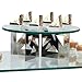 Eastern Tabletop 14" Round Glass Shelf