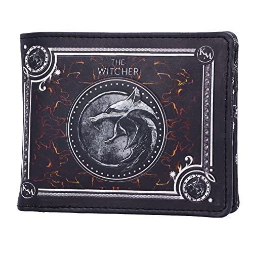 Nemesis Now Officially Licensed The Witcher Wallet, Black, 11.5cm4