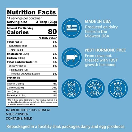 Judee'S Gluten Free Judee’S Non-Fat Milk Powder 11.25 Oz thumb #1
