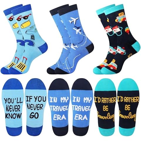 Jeasona Travel Socks with Inspirational Messages Cover