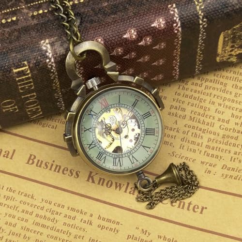 Reloj de bolsillo mecánico vintage para evitar accesorios comunes 6