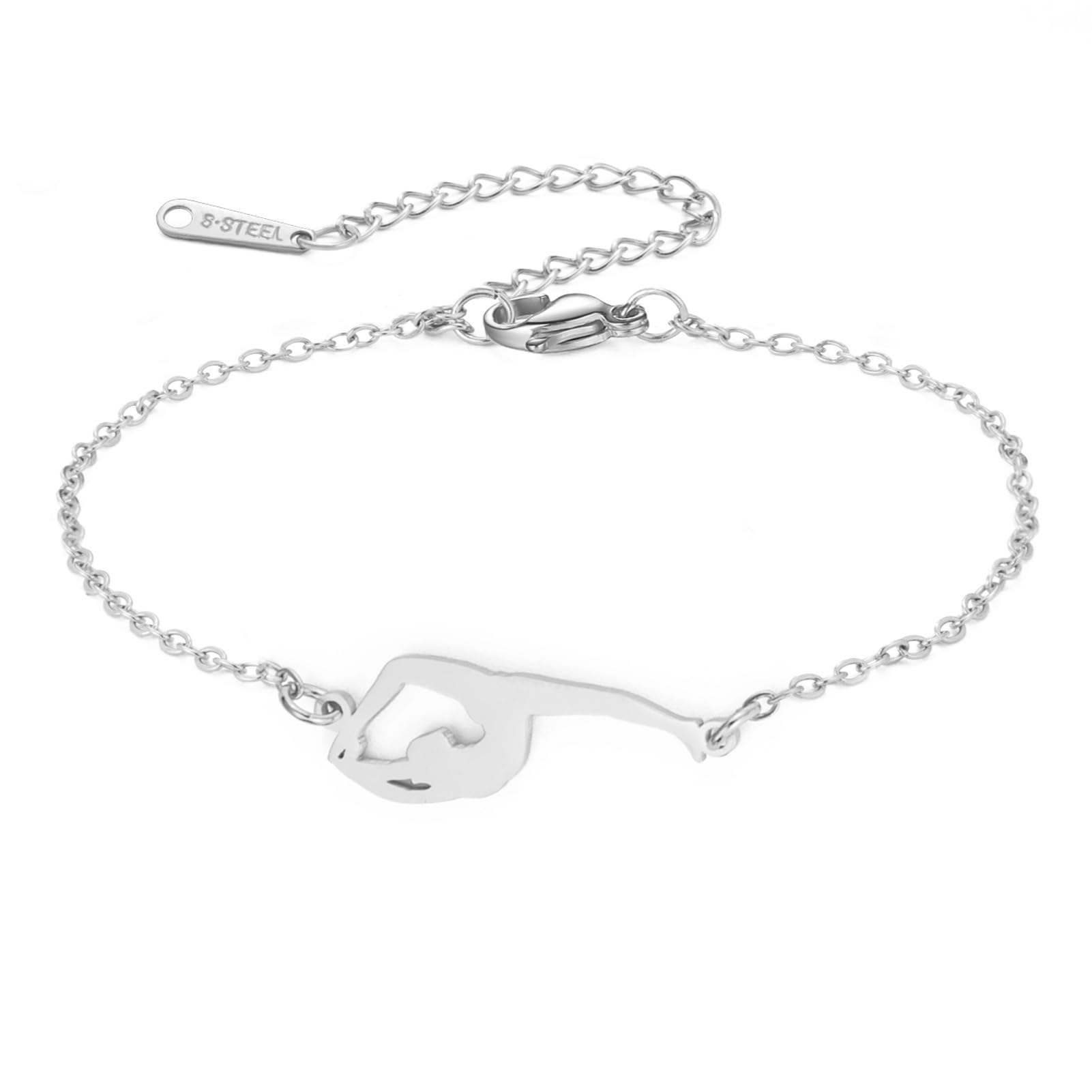Amaxer Braccialetti da donna Braccialetti con perline a forma