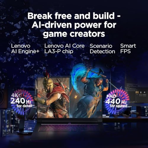 Image of Lenovo Legion 9i Gen10 18 inch 4K 240Hz Gaming Laptop, Intel 24 Core Ultra 9 275HX, NVIDIA GeForce RTX 5090 (24GB GDDR7), 64GB DDR5, 4TB SSD, Vapor Cooling, Backlit KB, Thunderbolt 5, WiFi 7, BT 5.4