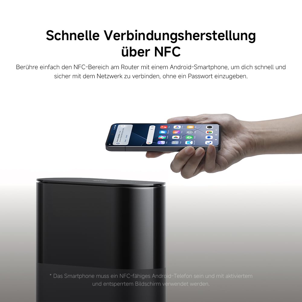 WLAN-Router WiFi7 BE3600 – 2.5G-Port, Mesh-WLAN, BLE, Multi-Geräte-Verbindung mit geringer Latenz