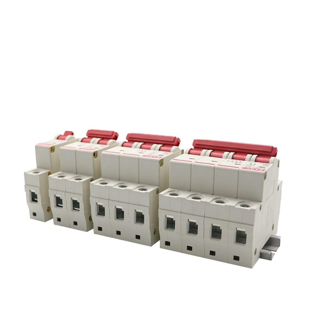 Salvavita Riarmo Automatico 1 Pz 1-4 Poli 3A/6A/10A/16A/20A/32A/40A/50A/63A 400V Tipo C Mini Circuit Breaker MCB 35mm Rail Mount capacità di Rottura 6KA Differenziale Riarmo Automatico(4,50A)