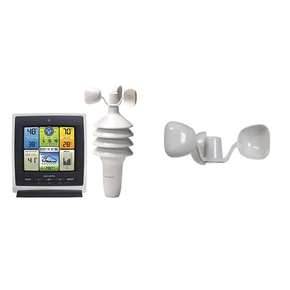 Buy AcuRite Notos (3in1) 00589 Pro Color Weather Station with Wind