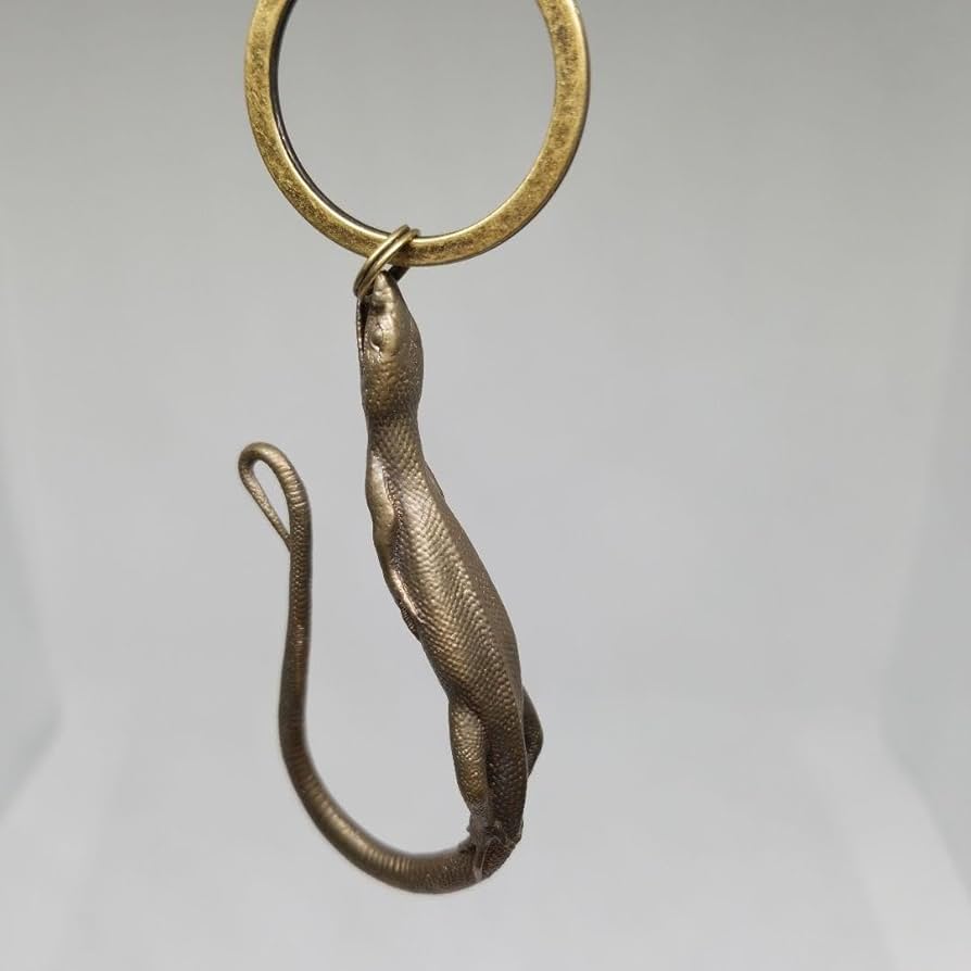 Challenger 真鍮　キーホルダー　ヘビ　おまけ付き Challenger 真鍮 キーホルダー ヘビ おまけ付き