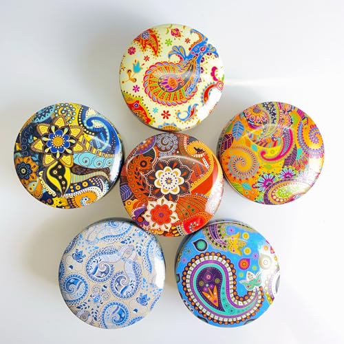 Phinicco 24 Piezas 2.5 OZ (6 Colores) Pabilos para Velas miniatura 4