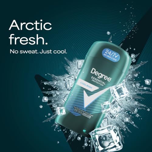 Image of Degree Men Original Antiperspirant Deodorant Cool Rush 48-Hour Sweat & Odor Protection Antiperspirant For Men 2.6 oz