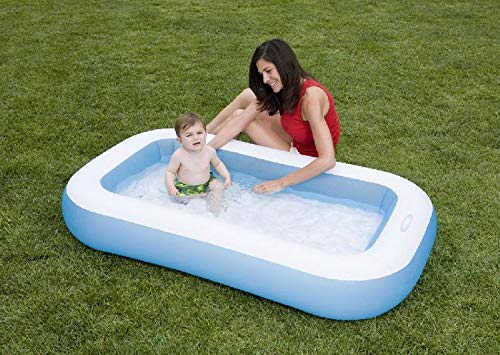 Intex Rectangular Pool - Kinder Aufstellpool - Planschbecken - 166 x 100 cm x 28 cm - Für 2+ Jahre Intex Rectangular Pool - Kinder Aufstellpool - Planschbecken - 166 x 100 cm x 28 cm - Für 2+ Jahre