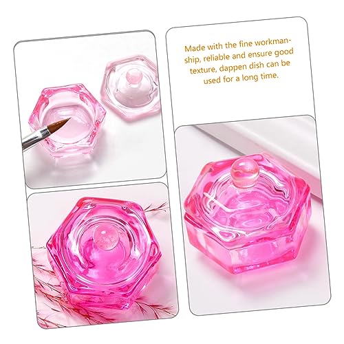 Juego 6 Piezas Accesorios Acrílicos para Manicura miniatura 7