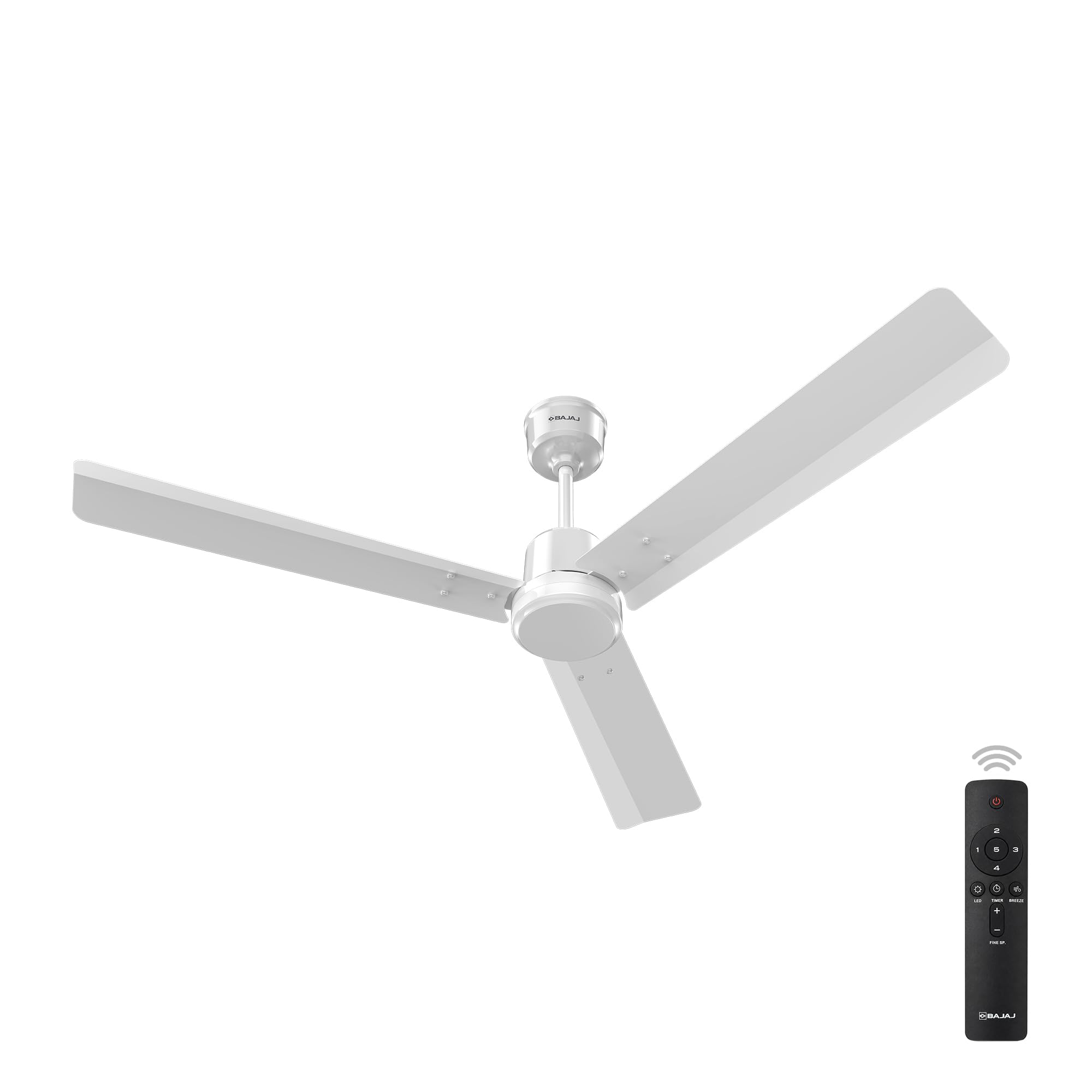 Bajaj Classico Sleek 5S 1200MM(48) BLDC Ceiling Fan with Remote|BEE 5 Star Rated Energy Efficient|Saves upto 57% on electricity bills|Sleek Compact Design|High Air Delivery|2Yr Warranty|Base White-image-48