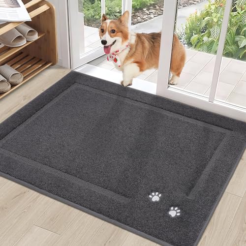 BEQHAUSE Dog Door Mat for Muddy Paws 32