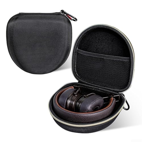 Funda para auriculares de EVA para Beats Studio Pro, bolsa de almacenamiento resistente a la presión a prueba de golpes con clip de mosquetón, bolsa de transporte de carcasa dura resistente a los