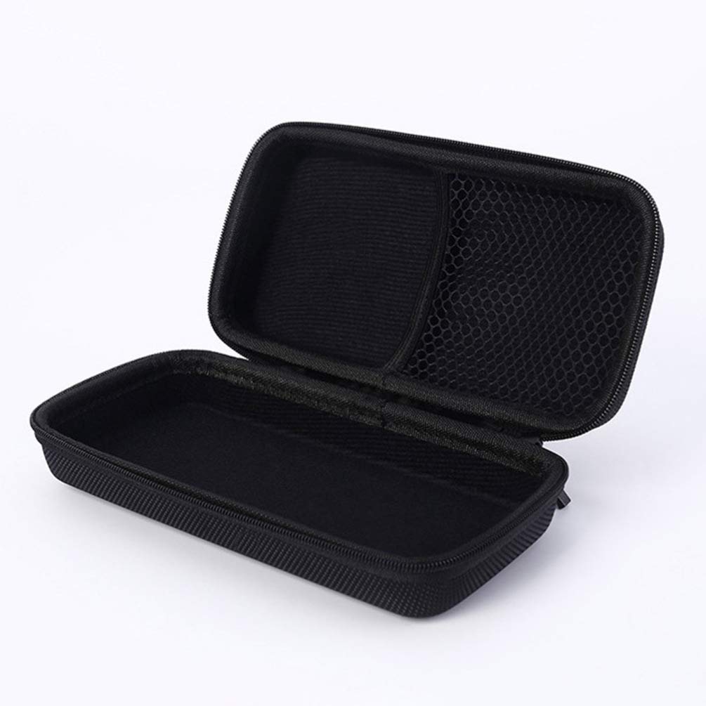 EXCEART Estuche Para Micrófono Caja De Almacenamiento De Micrófono 7.28 X 3.54 X 1.77In Bolsa Protectora Impermeable Con Forro a Prueba De Golpes Y Bolsillo De Malla Para Cable Auriculares Y Manual