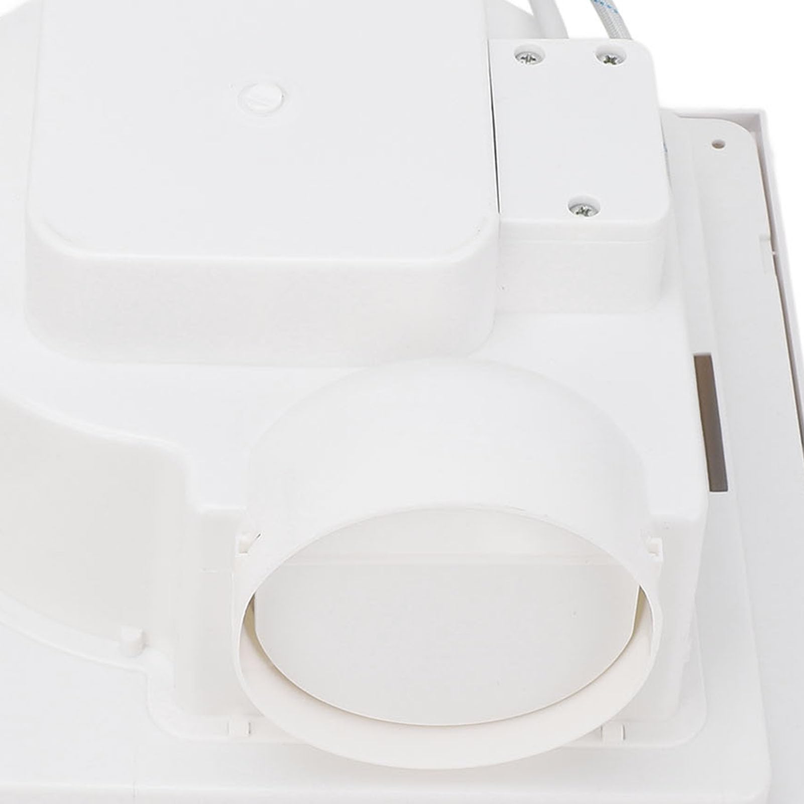 Extractor de Baño Silencioso 140 CFM Ventilación Montaje en Techo Ventilación de Ducha Extractor para Baño Ventilador de Integrado Material ABS