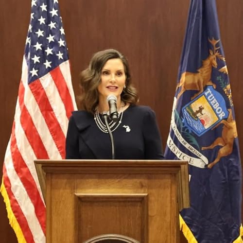 Governor Whitmer warns the economy is slowing Podcast Por  arte de portada