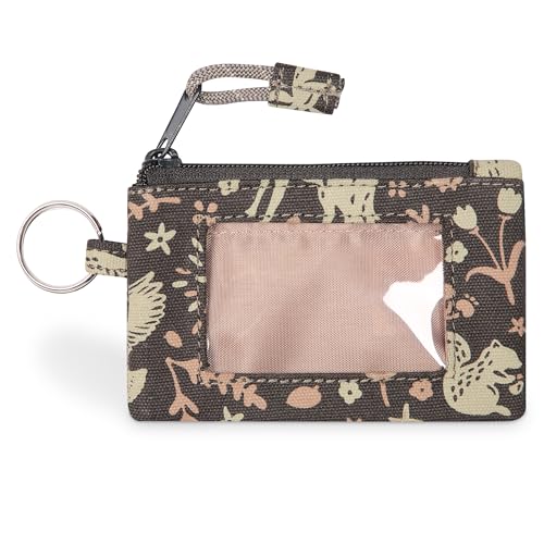 Image of KAVU Stirling Double Sided Slim Cotton Canvas Zip Wallet