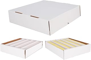 BCW 5ct 5000 Card Super Monster Box w/Full Lid | Trading Card Storage Box | Baseball Card Storage Box | Sports Card Storage Boxes, Trading Card Box, Card Storage Box for Pokemon, Yugioh, MTG