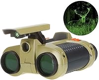 Vista 4 de Gafas de visión nocturna, telescopio de visión nocturna de plástico para niños, con visión nocturna ligera para niños, telescopio binocular seguro