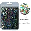 LoveOurHome 60g Butterfly Shapes Chunky Glitter Flakes Holographic Mylar Glitter Sequins Confetti Sparkles Manicure Nail Design Decor Resin Epoxy Accessories Crafts Supply (Butterfly) #3