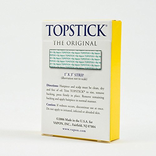 topstick 134 x 334 - 50 strips in each box 2 boxes hypo-allergenic all purpose clear double tape