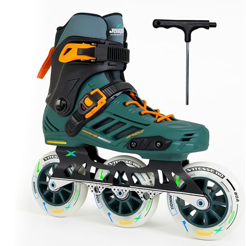 jaspo Vitesse-110 Professional Unisex_Adult Hard Boot Inline Skat...