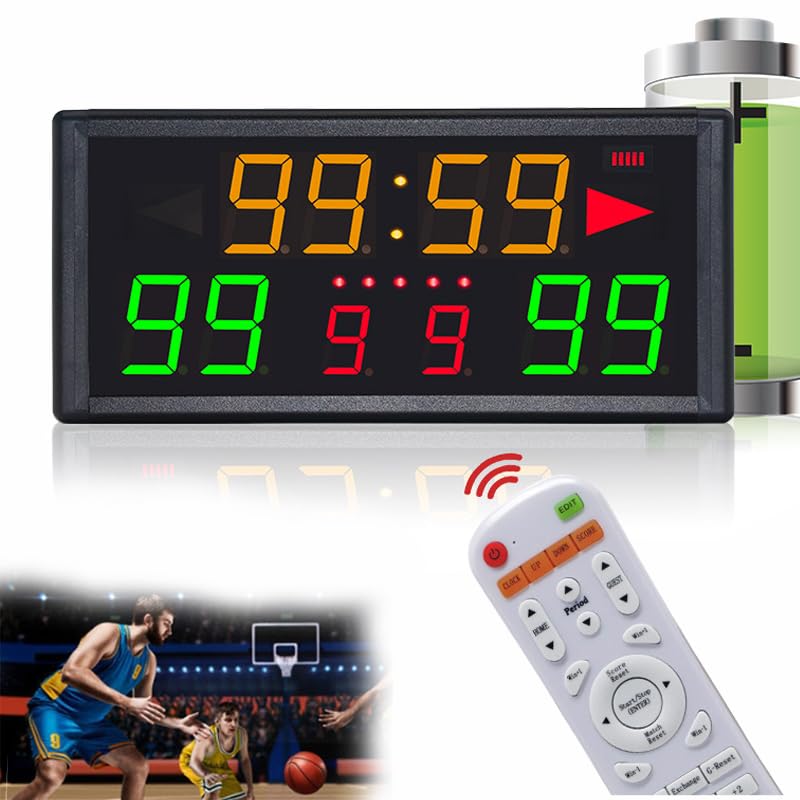 Marcador eléctrico LED con control remoto