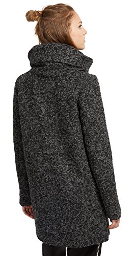 TOM TAILOR Denim Boucle Wool Coat W. Big Collar