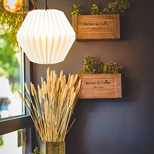 Image of Beaupretty 1pc Lampshade Lantern Ceiling Light Chandelier Black Transitional Drum Lamp Shade Ceiling Lamp Decorative Light Accessory Flowers Decorate Pendant Chandelier Shade Metal