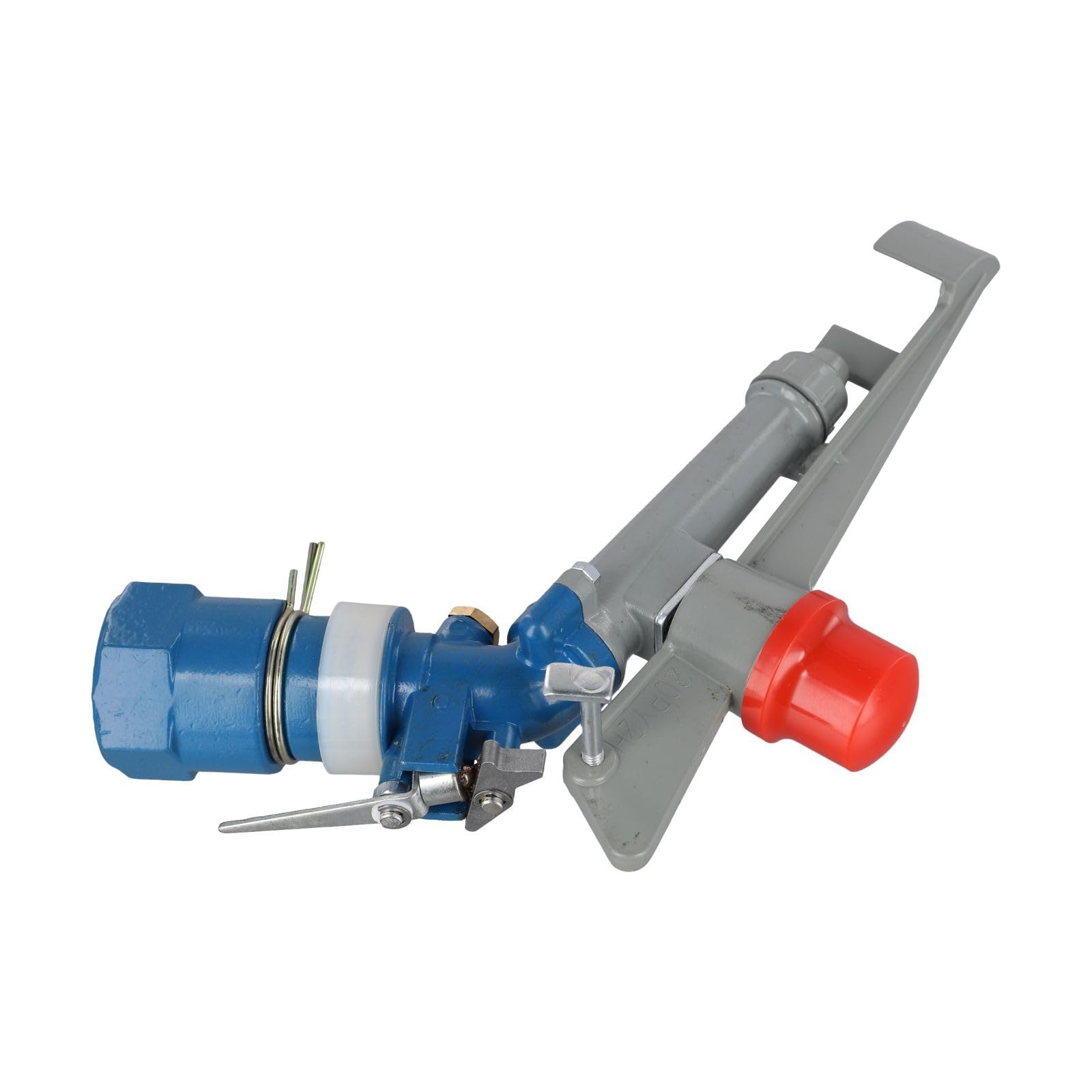 Pistolet d'arrosage réglable en alliage de zinc à 360° pour pelouse, jardin et arrosage agricole - Filetage 1" - Rayon de pulvérisation 35-40 m, débit 4,0-4,63 m³/h