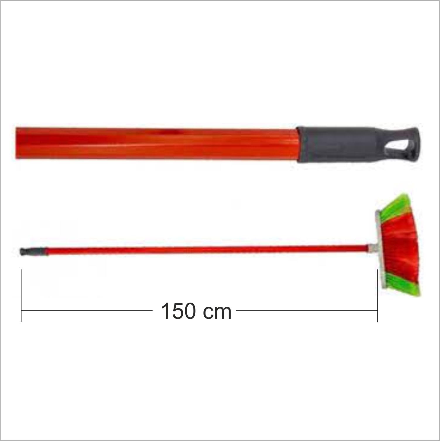 M3DECORİUM Uzun Hafif Demonte Saplı 150 cm Geniş 22 cm Tüylü Boya Badana Rulosu Merdanesi Fırçası Silindiri