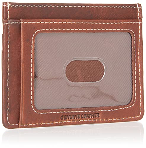 Lucky Brand Men's Slim Wallet Case | Id Window | Card Slot | Minimalist Design | Lightweight | Leather2
