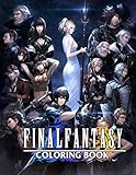  Final Fantasy Coloring Book: Legendary Video Game Franchise and Cultural Treasure  Adult Coloring Book