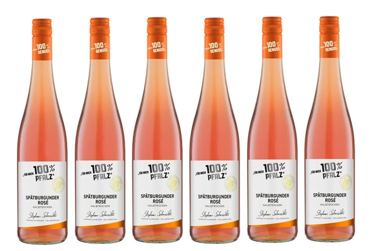 6x0,75l - 2025er "für mich 100% Pfalz" - Rosé - Portugieser & Spätburgunder