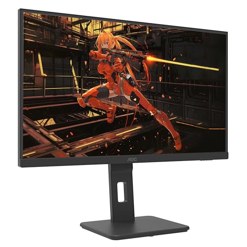 Image of AOC 27G15 27 inch Gaming Monitor, Full HD 1920x1080, 180Hz 1ms, 1x HDMI 2.0, 1x Display Port, AMD FreeSync, HDR10, Pivot & Height Adjustable, Console Gaming Ready, 3-Year Zero-Bright-Dot