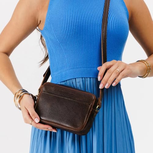 Image of Portland Leather Goods Small Camera Bag Purse for Women - Handmade from the Finest Full-Grain Hides