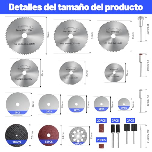 Disco de corte para taladro 23 Imagen adicional