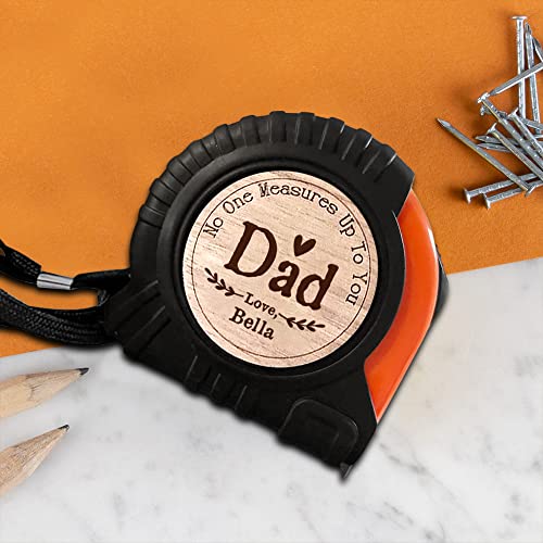Cinta Métrica Retráctil Personalizada para Papá 10 ft miniatura 5