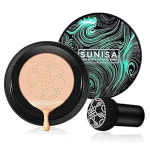 RE Air Cushion BB Isolation BB Nude Concealer Waterproof Liquid Foundation CC Full Coverage Concealer, 20g and 36H Black Pen Eyeliner Combo. (1 foundation and 1 Eyeliner Total 2 Pices set) 4