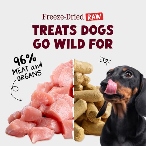 Stella & Chewy's Freeze-Dried Raw Wild Weenies Dog Treats - High-Protein Training Treats for Dogs & Puppies - All-Natural Chicken Recipe with 97% Meat & Organs - USA Made - 11.5 oz Bag - image 2