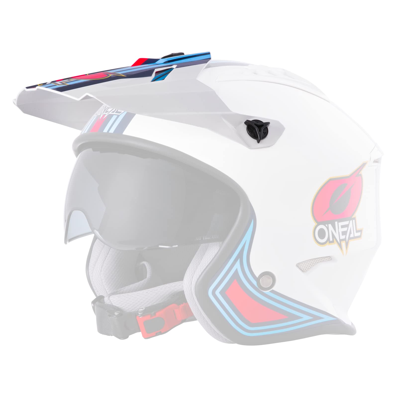 O'NEAL Volt MN1 Visor Helmet Cover Umbrella White/Blue O'NEAL