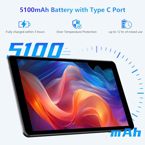 Haovm 8 Inch Tablet, Android Os, Octa-Core Processor 2.0Ghz, 4Gb Ram, 64Gb Rom 1Tb Expand, 5100Mah Battery, Ips Hd Display, Built-In Gps thumb #3