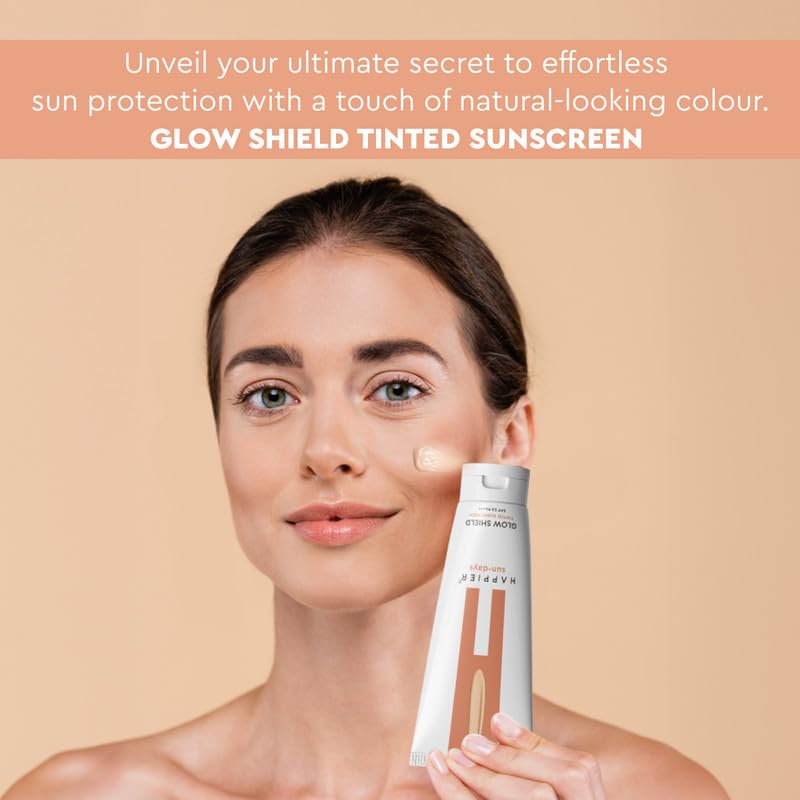 Compare Happier Tinted Sunscreen SPF 50 PA+++ Lightweight, Quick