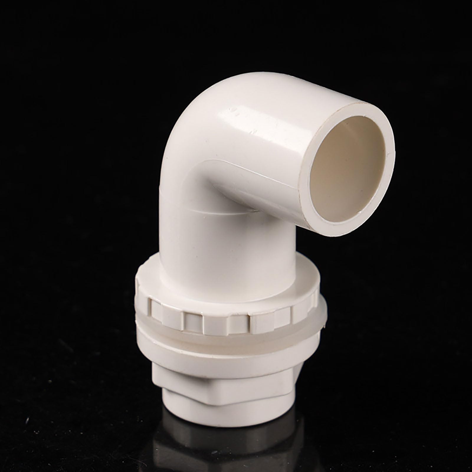 10 Piezas Conector De Tubería De PVC Blanco, Adaptador De Enchufe SCH40 UPVC para Suministro De Agua, Plomería De Acuario, Riego Y Proyectos De Bricolaje,25mm