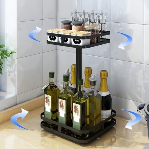 YunNasi Organizador de Especias Giratorio 360° Estante para Espec...