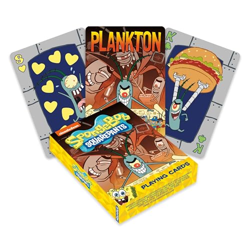 Naipes de Póker Spongebob Squarepants Plankton Deck Estándar